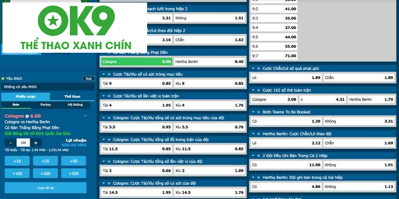 Kèo phạt đền phổ biến Kèo phạt đền phổ biến