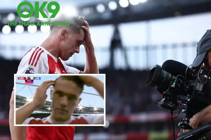 Gyokeres thay đổi phong cách ăn mừng bằng cách hất tóc một cách chế giễu (Ảnh: Evening Standard).